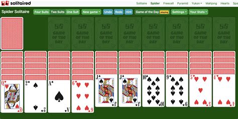 spider solitaire 2 suits 247|More.